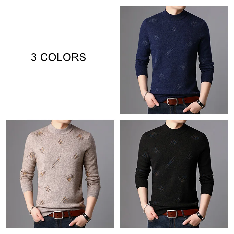 COODRONY Brand Sweater Men 100% Merino Wool Pullover Men Thick Warm Winter Turtleneck Sweaters Knitted Cashmere Pull Homme 93030 COODRONY Brand Sweater Men 100% Merino Wool Pullover Men Thick Warm Winter Turtleneck Sweaters Knitted Cashmere Pull Homme 93030