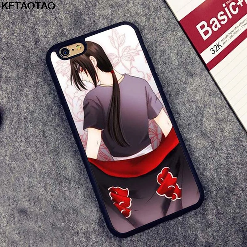 Лаванда KETAOTAO аниме Наруто мультфильм чехол для телефона s для iPhone 4S SE 5 6 5C 5S 6S 7 8 SE X Plus XR XS Max чехол из мягкого ТПУ резины силикона - Цвет: Лаванда