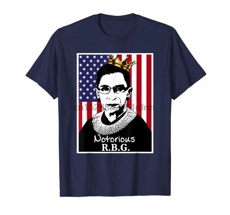 Известная одежда футболка с американским флагом RBG Supremes 9234 |