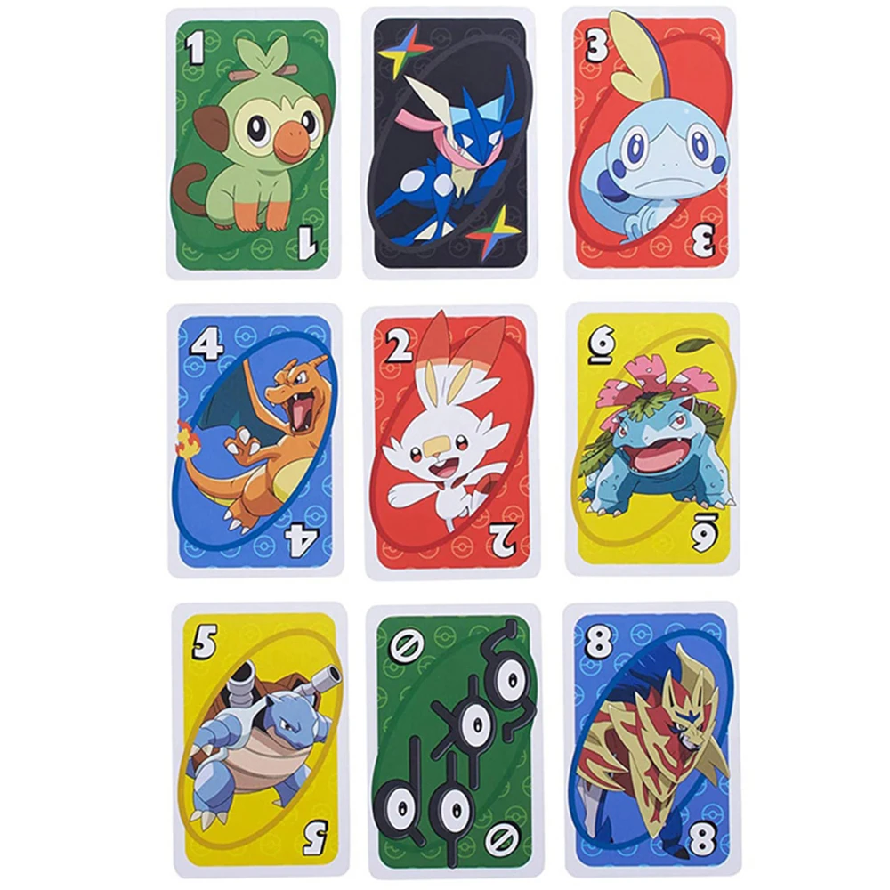 ONE FLIP! Board Games Playing Cards UNO Disney Cars Mickey Mouse Avengers Card Table Game for Adults 18 Kids Birthday Gifts Toys