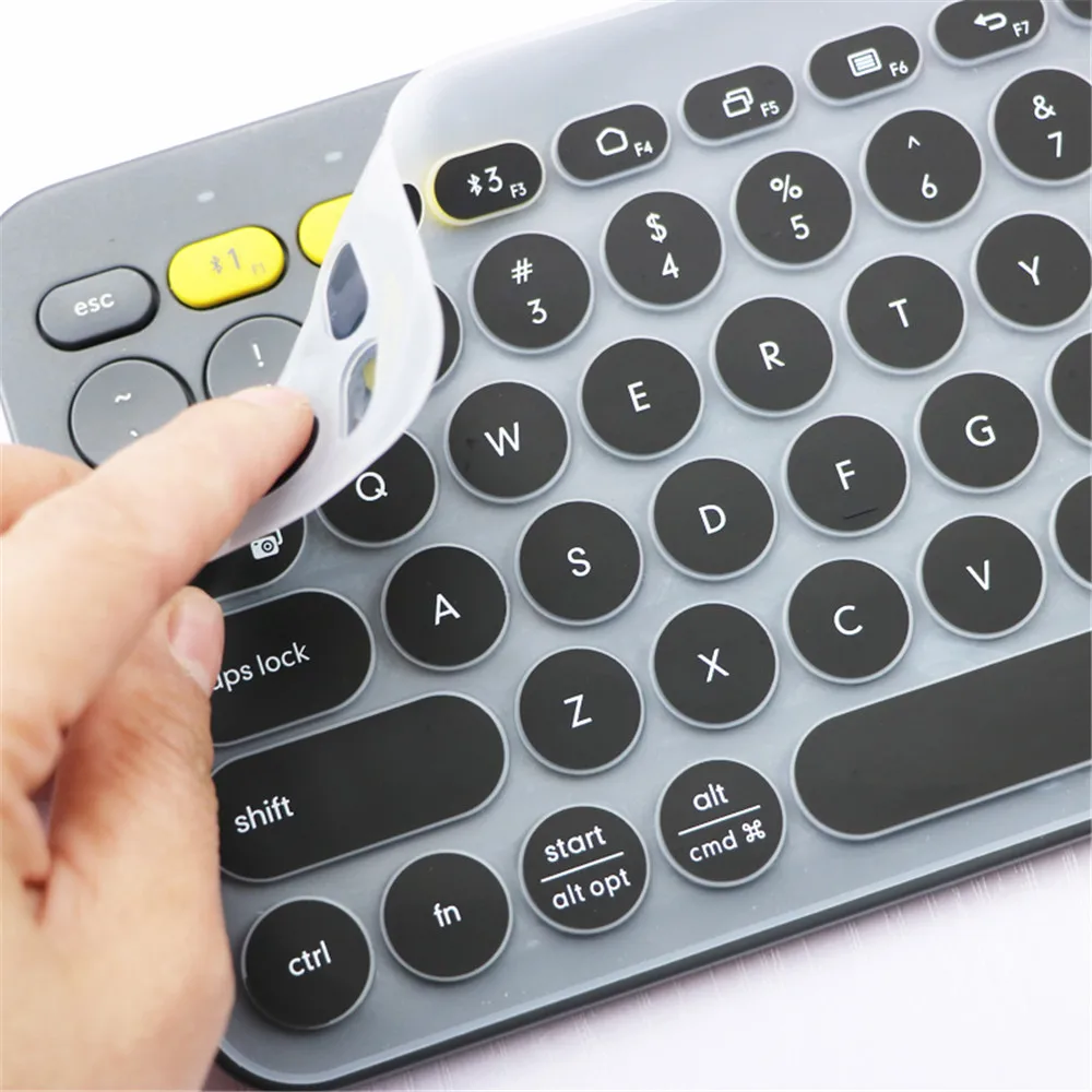 Чехол для клавиатуры Logitech K380 ультратонкий защитный силиконовый чехол ноутбука |
