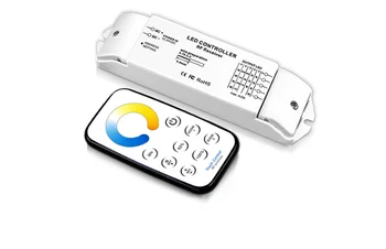 

T5+R4 Color temperature adjustable led dimmer warm white pure white cool white color changing led controller