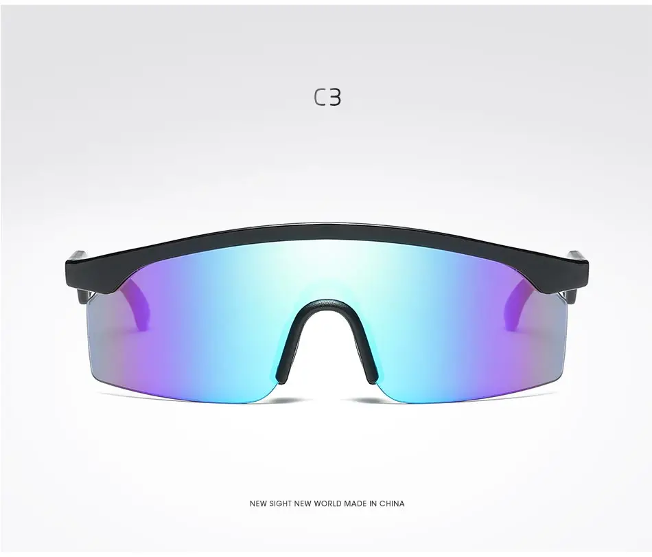 Уличные спортивные ветрозащитные Солнцезащитные очки Мужские зеркальные отражающие женские солнцезащитные очки мужские солнцезащитные очки для вождения UV400