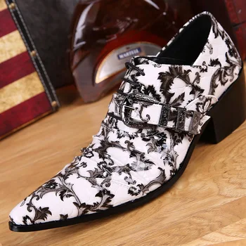 

Herren Schuhe Men Loafers Genuine Leather Slip-on Pointed Toe British Style Loafers Full Grain Leather Cow Leather Rubber Solid
