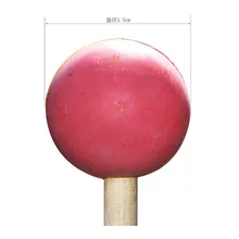 Orff инструменты ксилофон Чуй Инь статейный инструмент бас ксилофон молоток железное пианино стержень звук кирпич молоток, мягкий Silcone ветчина