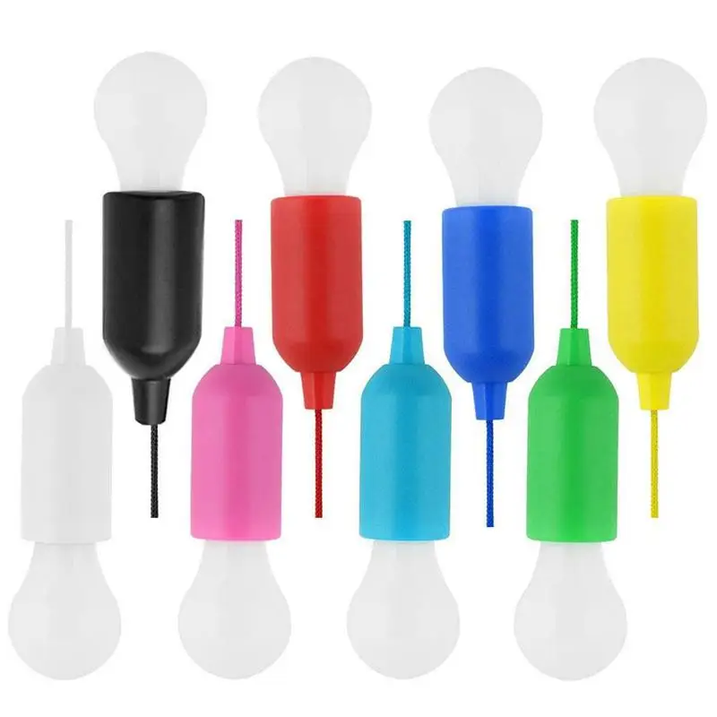 

Tent Camping Pull Light Bulb For outdoor Camp Rope Retro Light Portable House Drop Lamp Lantern Pull Night Light