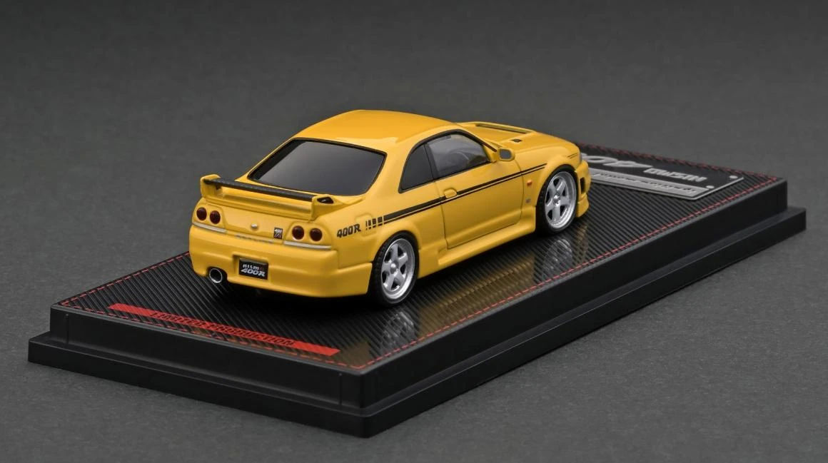 Ignition 1 64 Nismo R33 Gt R 400r Yellow Resin Model Car Birthday Present And Collection Pre Sale In First Quarter Of 22 Action Figures Aliexpress