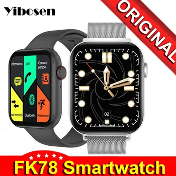 

Yibosen IWO FK78 Smart Watch Men 1.78"HD Bluetooth Call Heart Rate Monitor Brand New User Interface Smartwatch For iOS Android