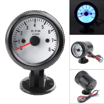 

Car Modification Tachometer Instrument Blue Led Tachometer
