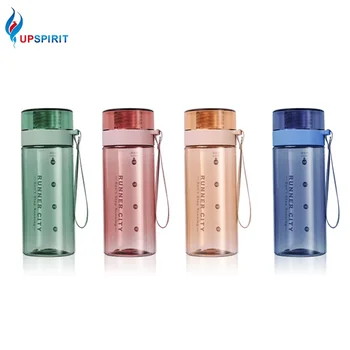 

Upspirit 450mL Plastic Transparent Bottle High Capacity Water Drinking Kettle Portable Sport Travel Protein Shaker Drinkware