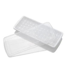 65 форма для кубиков льда с влагостойкой съемной крышкой лотки для кубиков льда домашний холодильник коробка для льда