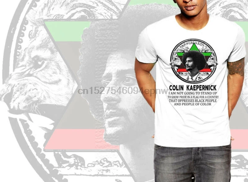 Colin Kaepernick футболка I Know My Rights Protest Tee Stand With Kap Kneeling | Мужская одежда