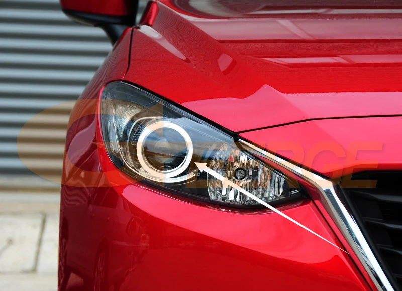 Для Mazda 3 Mazda3 Axela 2014 2015 2016 галогенный головной светильник ультра яркий SMD