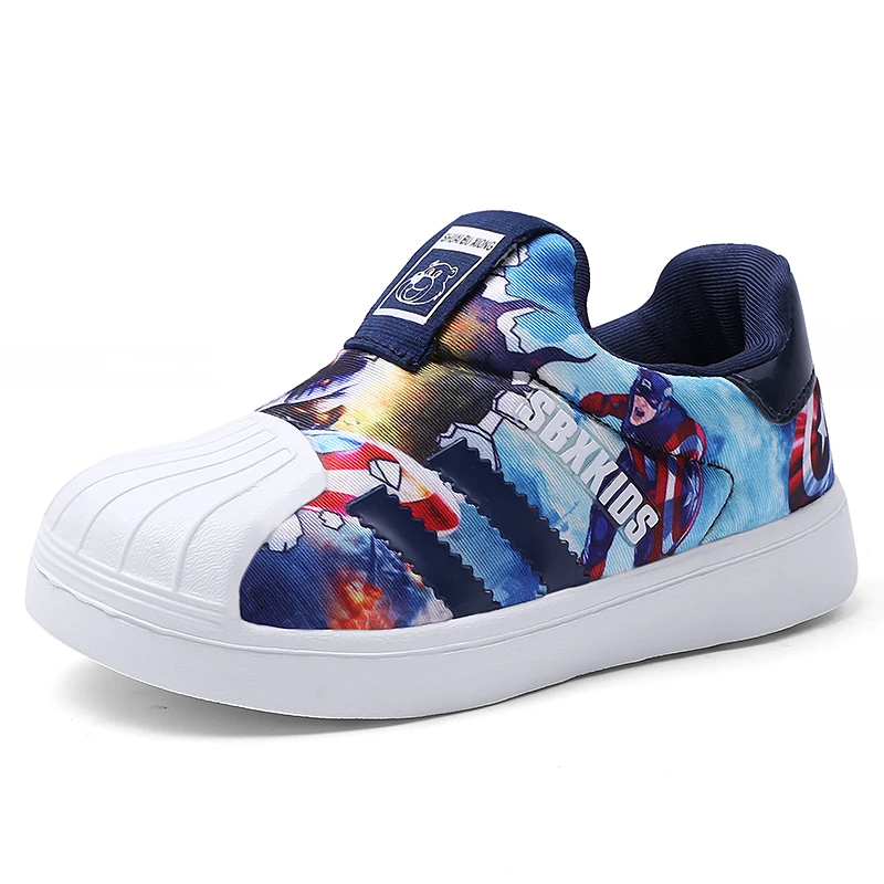 

Kids Shoes Casual Child Sneakers Fashion Children Styles Shell Head Shoes Slip On Breathable Boys Shoes Trainers Tenis Infantil