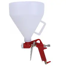 6L 1/4in пластиковый бункер Воздушный пистолет-распылитель стены распылитель для краски инструмент для украшения дома 4/6/8 мм Высокое качество