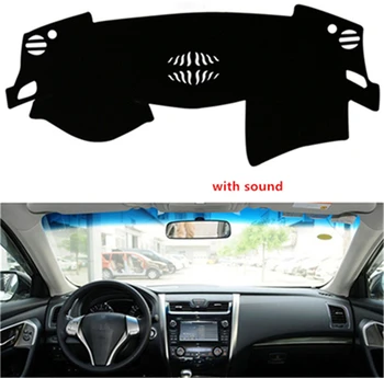 

SJ Non-Slip Car Inner Auto Dashboard Cover Dashmat Pad Sun Shade Dash Board Cover For NISSAN TEANA Altima With Sound 2013 14-18