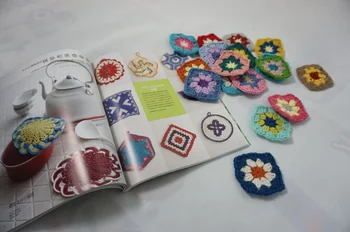 

8cm Round Placemat Christmas Placemats Coffee Cup Mat Mug Pad Coasters Drink Coaster Crochet Doily Kitchen Table Mats 50PCS/LOT