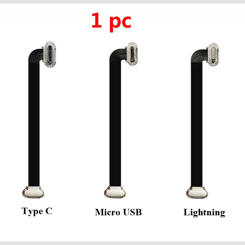 Зарядный кабель с портом Micro USB/Type c/Lightning бесшовная линия питания PTZ для Zhiyun Smooth4/3