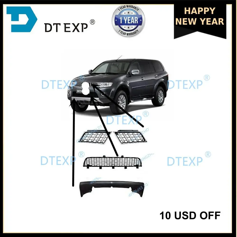 

2007-2012 front bumper net for pajero sport under board for montero sport bumper lip guard 6402A124 6400B344 6400C992