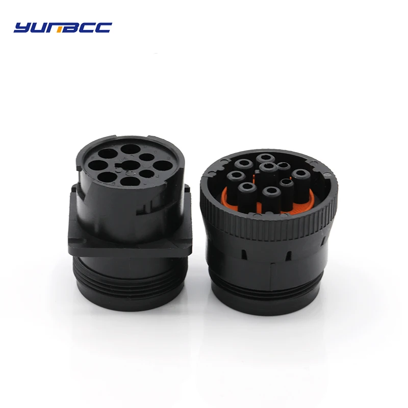 

1 set 9 pin Deutsch Sealed Waterproof Male Female Circular Auto Connector Plug HD16-9-1939S HD10-9-1939P