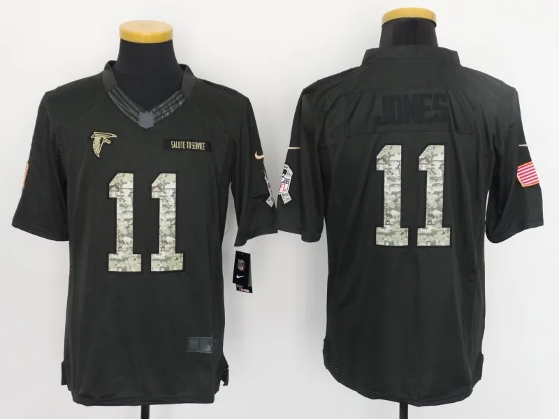 COLOR AS PHOTO SHOWN Сшитый для мужчин, Atlanta Matt Ryan Julio Jones Desmond Trufant Devonta Freeman Green Salute Jersey - Цвет: COLOR AS PHOTO SHOWN