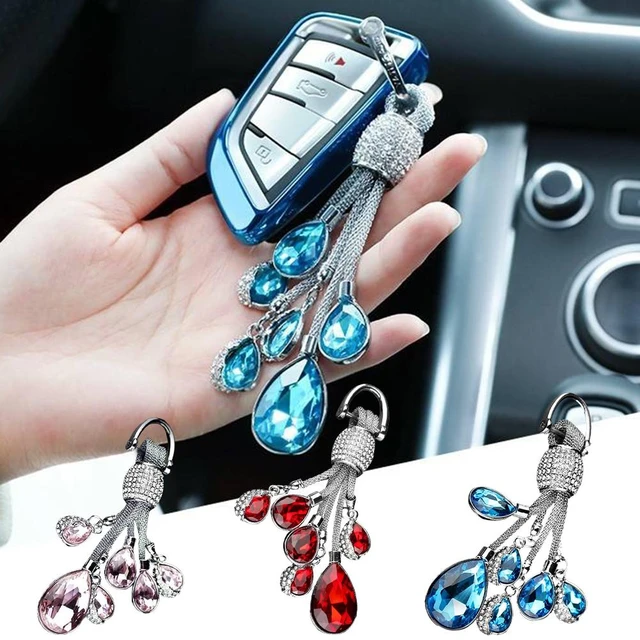 Portachiavi per auto portachiavi con ciondolo innovativo cristallo strass  lacrime lega donna ciondolo chiave per auto accessori per auto decorazione  in lega - AliExpress