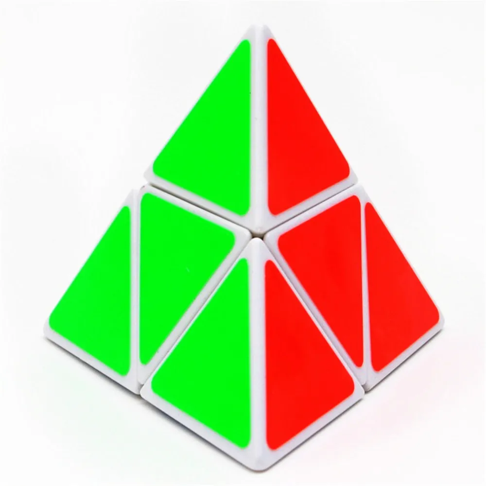 ShengShou 2x2x2 Пирамида безопасный ABS Кубик Рубика для профессионалов ультра-гладкая 2x2 головоломка на скорость кубический интеллект детские игрушки подарок
