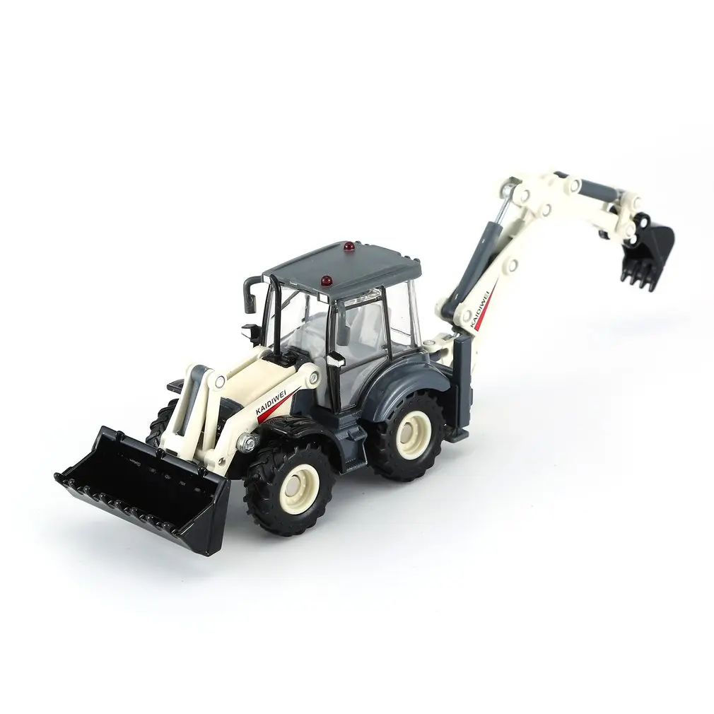 

1pcs 1:50 Two-Way Forklift Static Car 625004 Kaidiwei 625004 Boxed Two-Way Forklift Engineering Truck Excavator