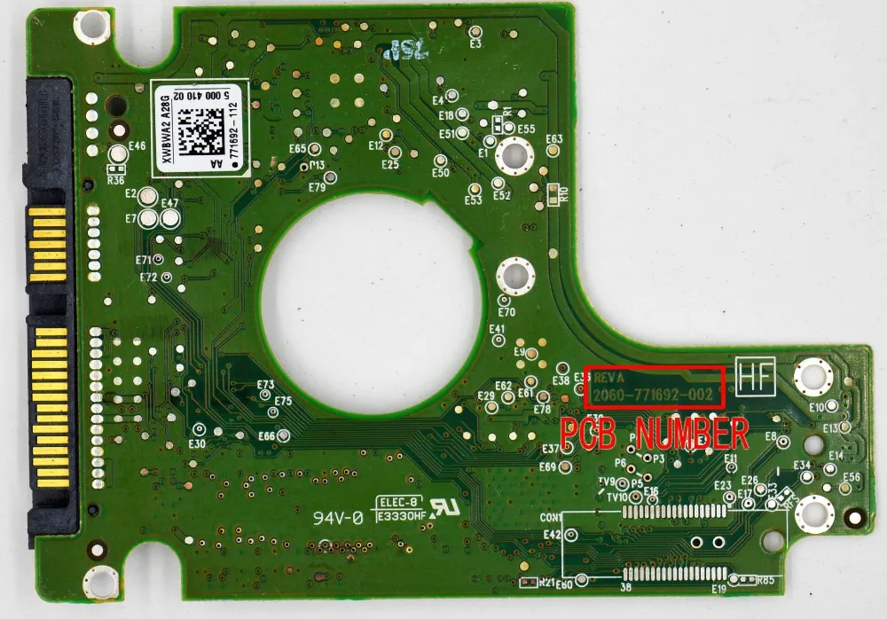 2060-771692-002背面 88I9146-TFJ2主控