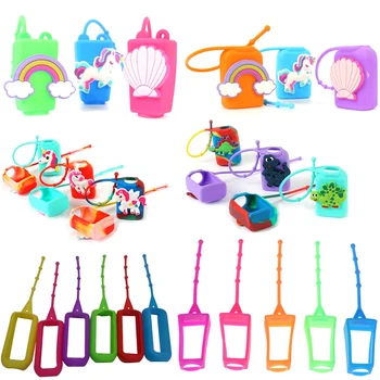 

Portable Traveling Refillable Bottle Silicone Hand Sanitizer Perfume Holder Mini Cute Empty Bottle Bath And Body Works