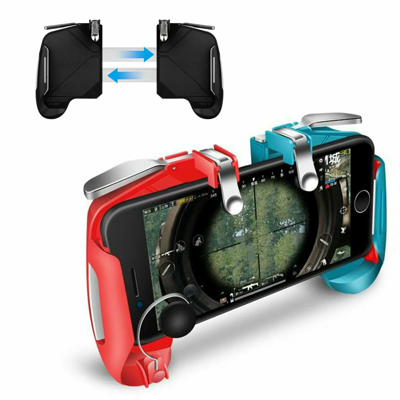 

Mobile Phone Game Controller Gamepad Joystick Trigger For PUBG Android IOS