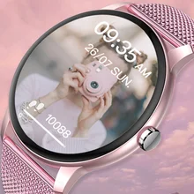 2022 HD Bluetooth zadzwoń inteligentny zegarek kobiety pulsometr Monitor ciśnienia krwi Smartwatch dla androida IOS mężczyźni zegarki wsparcie hebrajski tanie i dobre opinie zodvboz CN (pochodzenie) Na nadgarstek Zgodna ze wszystkimi 128 MB Krokomierz Rejestrator aktywności fizycznej Rejestrator snu
