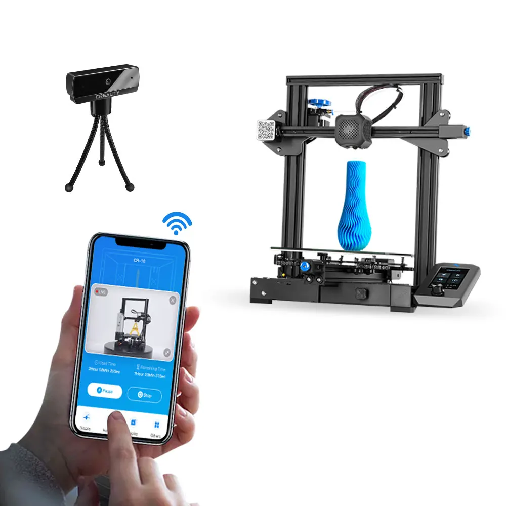 CREALITY 3D Smart Kit Card Camera &WIFI Box with 8G TF Remote Control Box for CR Series/Ender-3 Series/Ender-5 Series/Ender-6
