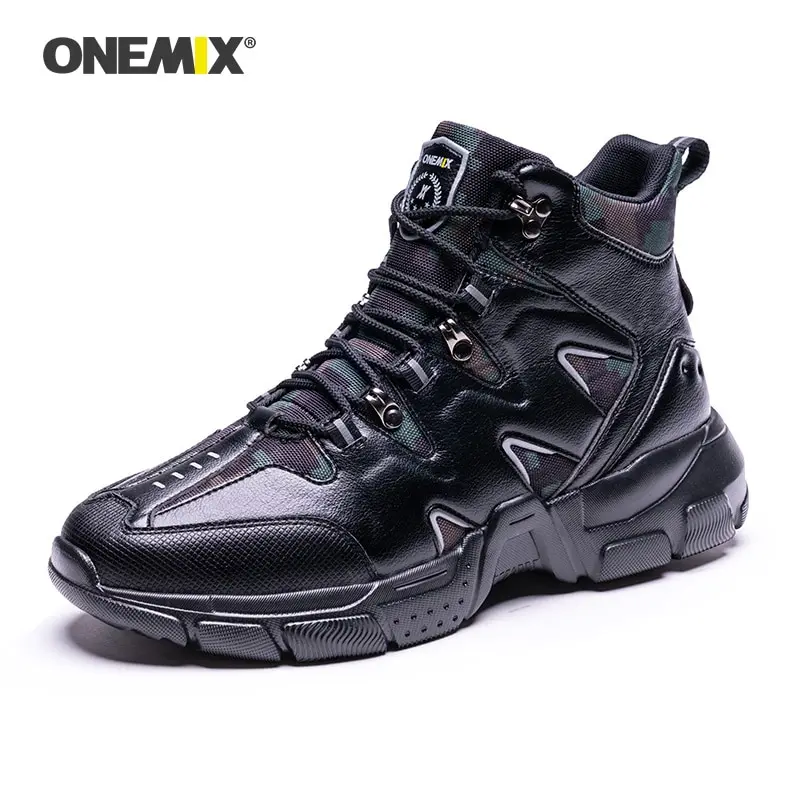 Low Cost Hiking-Shoes ONEMIX Tactical-Boots Outdoor-Climbing Waterproof Lightweight High-Top Military Jlwje5kggO6