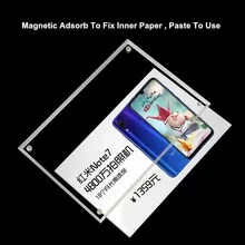 90x55 мм, стиль, настенное крепление, прозрачные акриловые ценовые этикетки, теги, стойка для стола, знак, карта, бумага, держатель, рамка, стенд