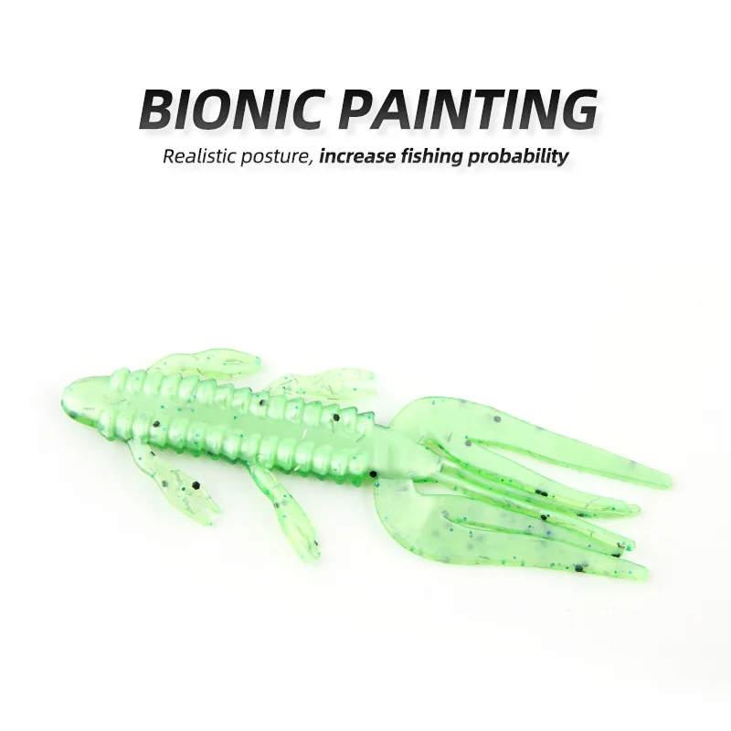 Ardea soft lures for fishing grub 10pcs/lot 90mm 3.7g silicone jigging wobbler artificial grub crankbait