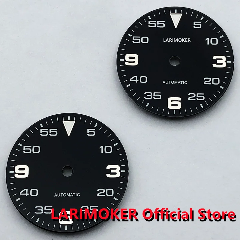 

LARIMOKER 29mm Luminous Watch Dial Fit NH35 NH36 ETA 2836 2824 Mingzhu DG2813 3804 Miyota 8215 821A Seagull 1612 Movement