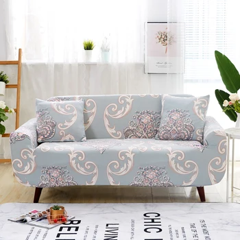 

Elastic Corner Sofa Cover Decoration Home Decor Single Love Seater Retro Grey Armchair L Shape Stretch Sectional Couch Covers