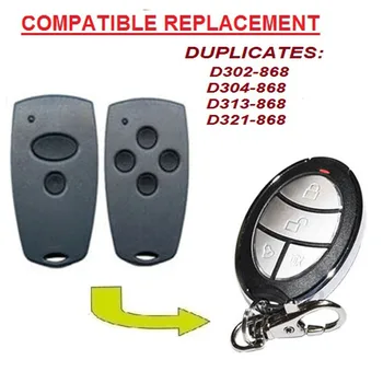 

Garage door remote for D302-868,D304-868 duplicator remote 868mhz.