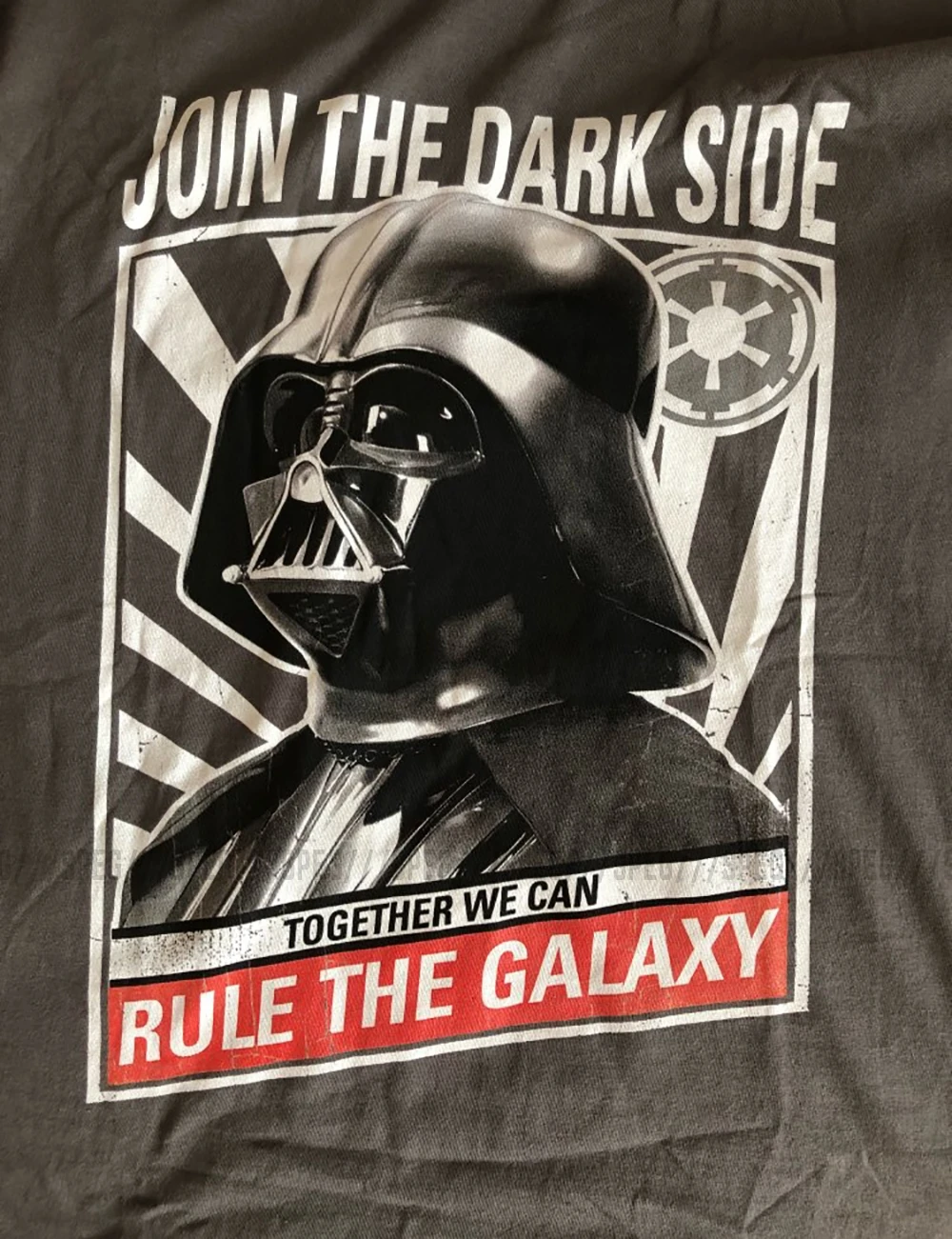 Ceny Fajne koszulki Vader Propaganda gwiezdne wojny mężczyźni Starwars 100% bawełniane krótkie rękawy Crew Collor koszulki projektowanie młodzieżowej koszulki