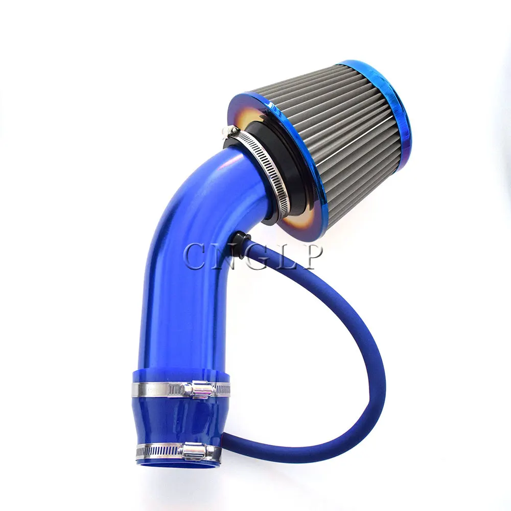 Car Filter Cold Air Intake System Turbo Induction Pipe Tube Kit With Air Filter Cone
