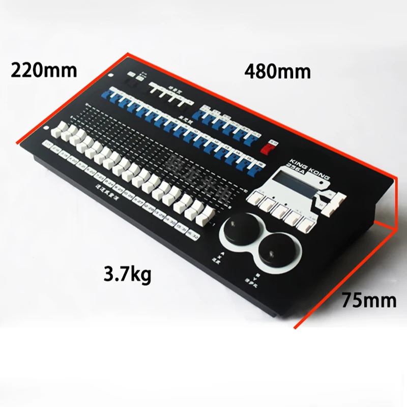 Фото Мощный эффект 256A DMX контроль освесветильник сцены профессиональный Dmx 512 консоль хорошо использовать для DJ дискотевечерние Led движущееся управление головой №3