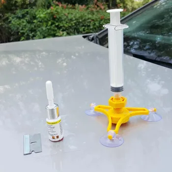 

DIY Car Wind Shield Glass Repair Kit Vehicle Glass Windscreen Repair Car Glass Repair Kit Crack Restore Tools for Car Styling