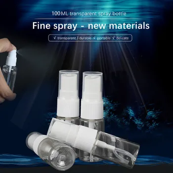 

4PCS Portable Spray Bottle Travel Split Bottle Spray Bottle 100ml Plastic Perfume Atomizer Empty Spray Bottle