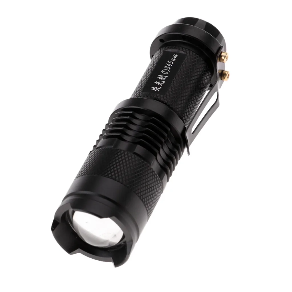 

UV Flashlight Black Light LED 365 NM Ultraviolet Blacklight Detector For Dog Urine, Pet Stains And Bed Bug