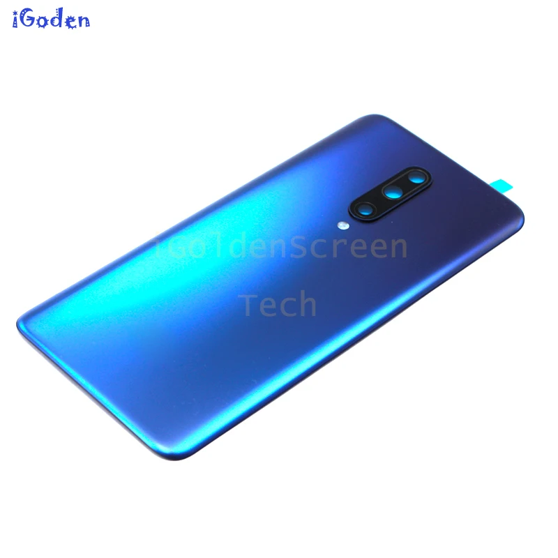 Задний Чехол для oneplus 7 Pro Крышка батарейного отсека задняя дверь Корпус Запасные части для oneplus 7 pro задний корпус