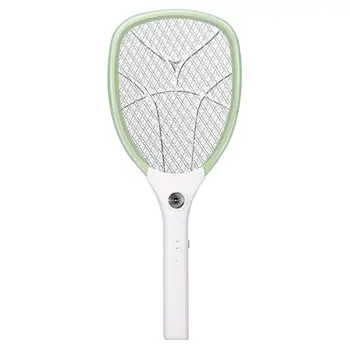 

Portable Electric Mosquito Killer Racket 3000V 1200mAh Rechargeable Bug Zapper Q0KF