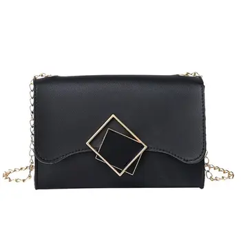 

WoMan PU Leather Chain Crossbody Shoulder Bag Small Handbag Satchel