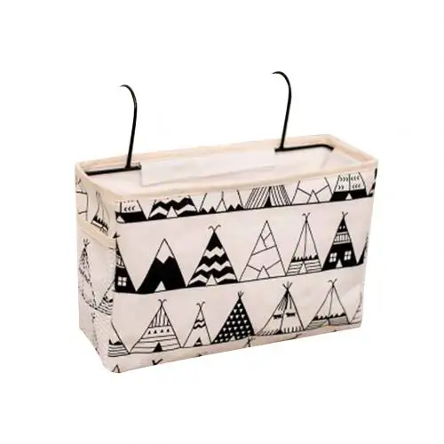 Настенный подвесной для хранения сумка прикроватная книжная прикроватная сумка для телефона органайзер для крючков - Цвет: Simple Jap Style