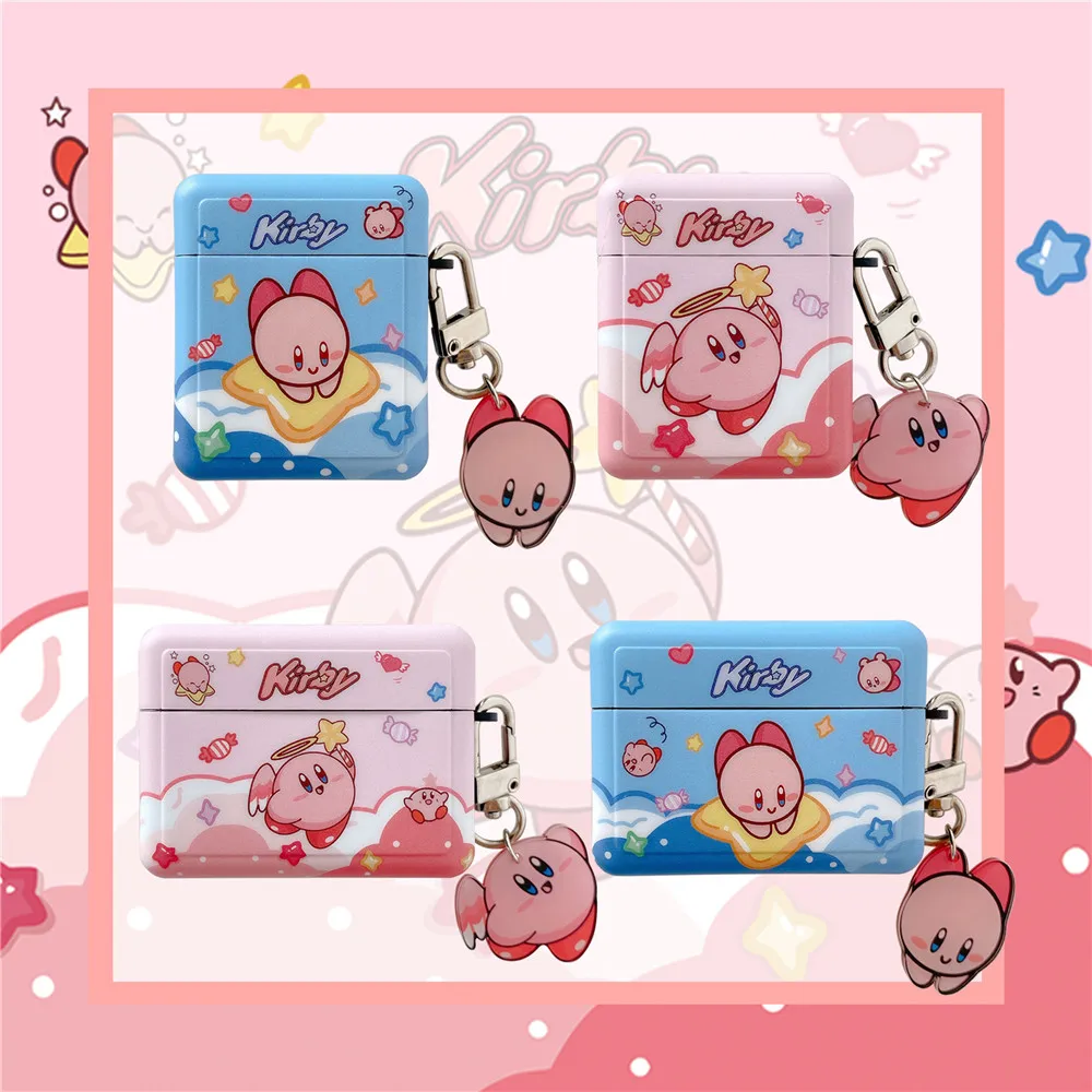 Милый мультяшный чехол для наушников Kirby Airpods 1 2 3 Pro Беспроводная bluetooth-гарнитура